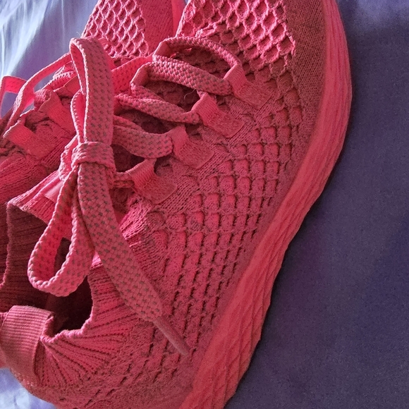 NOBULL Shoes - NOBULL Women's Knit Runner Hot Pink Athletic Shoes